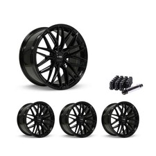 5x114.3 Set Of 4 18 Rims Black Alloy Wheel Fits 2013-22 Acura Ilx Oeu9 Rtx