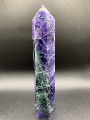 Fluorite Point, standing 13 1/8'' tall & weighing 6lb 1oz