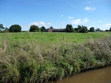 Photo 6x4 Looking eastwards to Springhill Alkington A farm on the east ba c2016