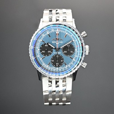 Breitling Navitimer B01 AB0139 41mm Blue Dial Stainless Steel