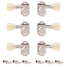 Kluson 3+3 Locking Revolution Series G-Mount Tuners - Pearloid Keystone...