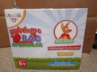 PUNCHING BAG SPRINKLER - Chuckik Toys 5+ Add Water for Bounce Back Action