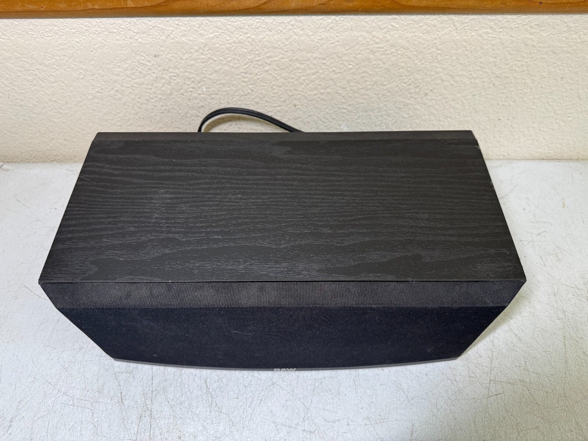 Bowers & Wilkins B&W CC3 Black Center Channel Speaker Home Theater