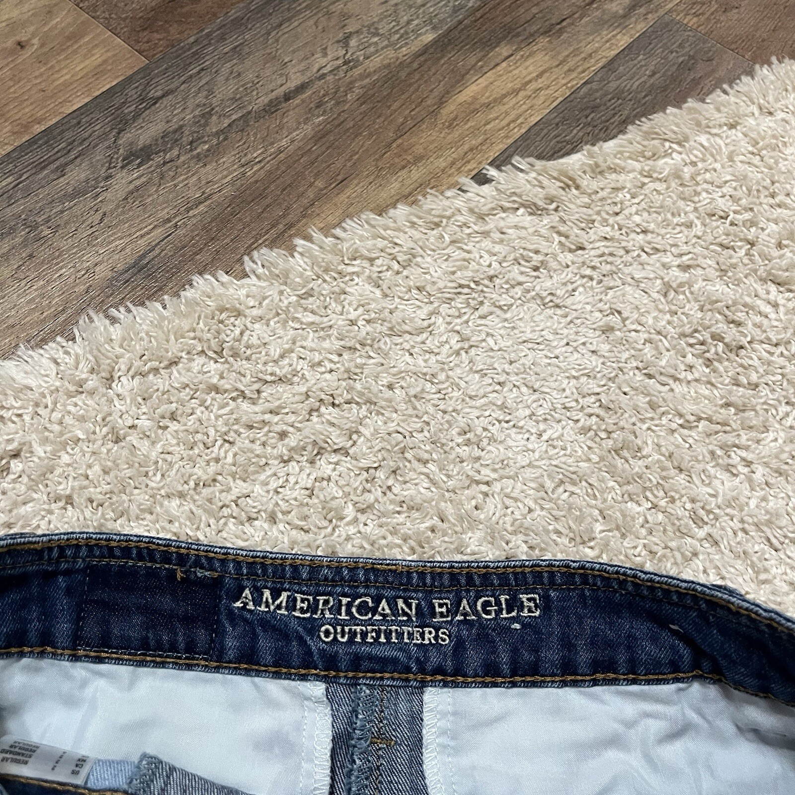 American Eagle Button Front Patchwork Two Tone Fr… - image 3