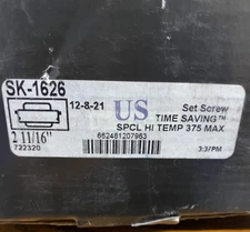 SEAL MASTER BEARING SK-1626