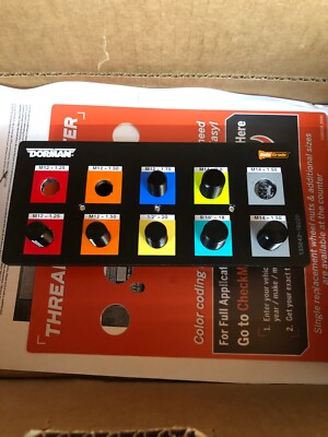 NEW DORMAN 133842QR 133845 HD THREAD CHECKER