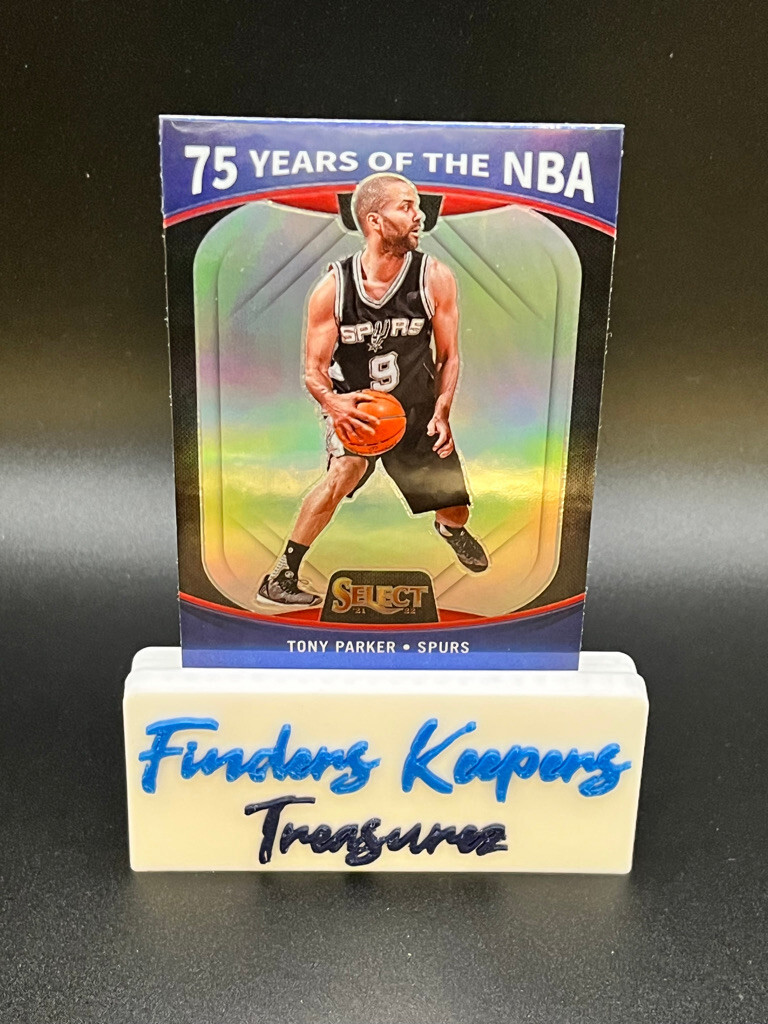 2021-22 FOTL TONY PARKER SELECT PRIZM BASKETBALL 75 YEARS OF THE NBA #64
