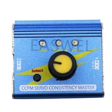 Aluminum Alloy Case Multifunction 3 Channel 3CH ESC Servo Tester Digital