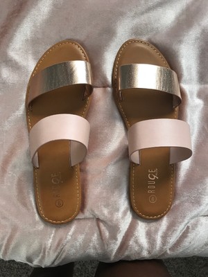 ebay rose gold sandals