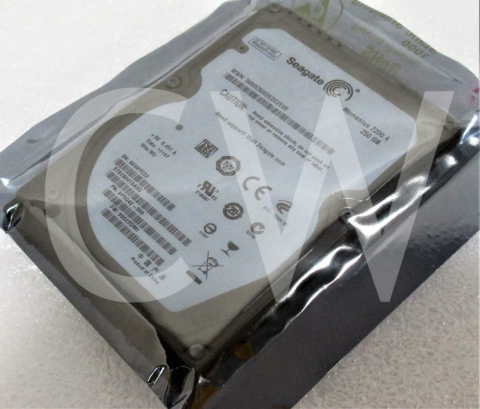 ST9250410ASG Seagate 9PSG42 250GB 7.2K RPM 3Gb/s 2.5" SATA Hard Drive - Image 2 of 2