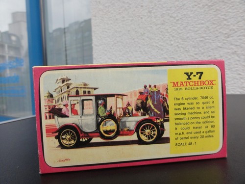 MATCHBOX MODELS OF YESTERYEAR Y-7 ROLLS ROYCE 1912 - Bild 5 von 5
