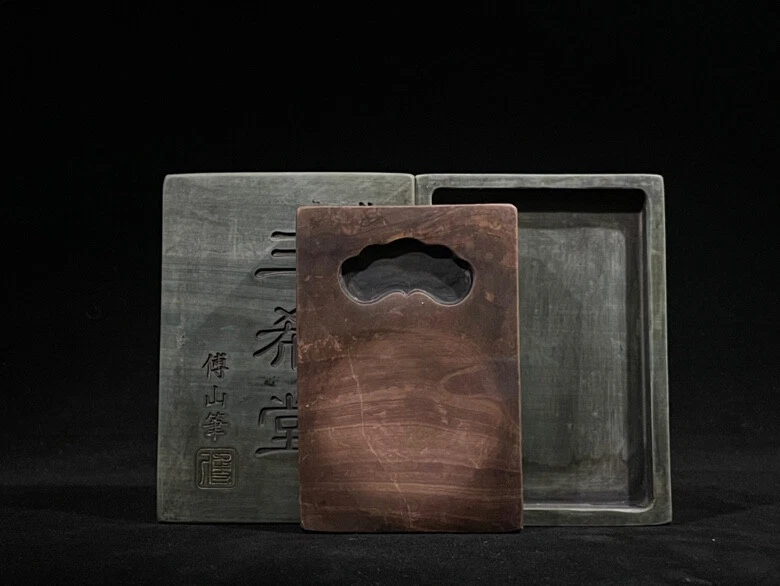 Piedra china de 4,7"" piedra natural Songhua piedra tinta Foto 2 de 4