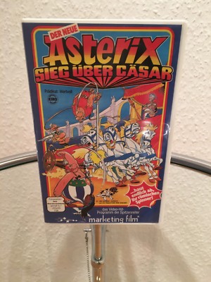 Asterix · Sieg über Cäsar, Original Kino Fassung, VHS · Video Kassette