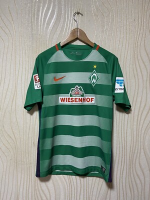 WERDER BREMEN 2016 2017 HOME SHIRT JERSEY NIKE 808442-319 sz M #14