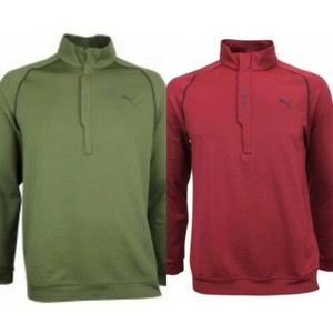 puma men's elevated pwrwarm 1/4-zip pullover