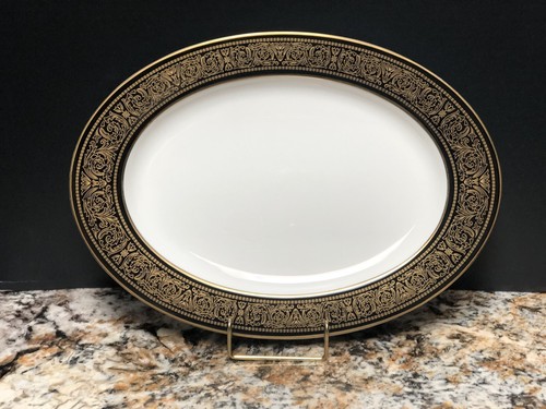Mikasa MOUNT HOLYOKE Fine Bone China Oval Platter Large 15”~ Japan ~ PERFECTION! - Picture 8 of 8