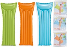 Intex Inflatable Economat Pool Float 6ft Air Mattress Airbed Lilo Blow Up Mat