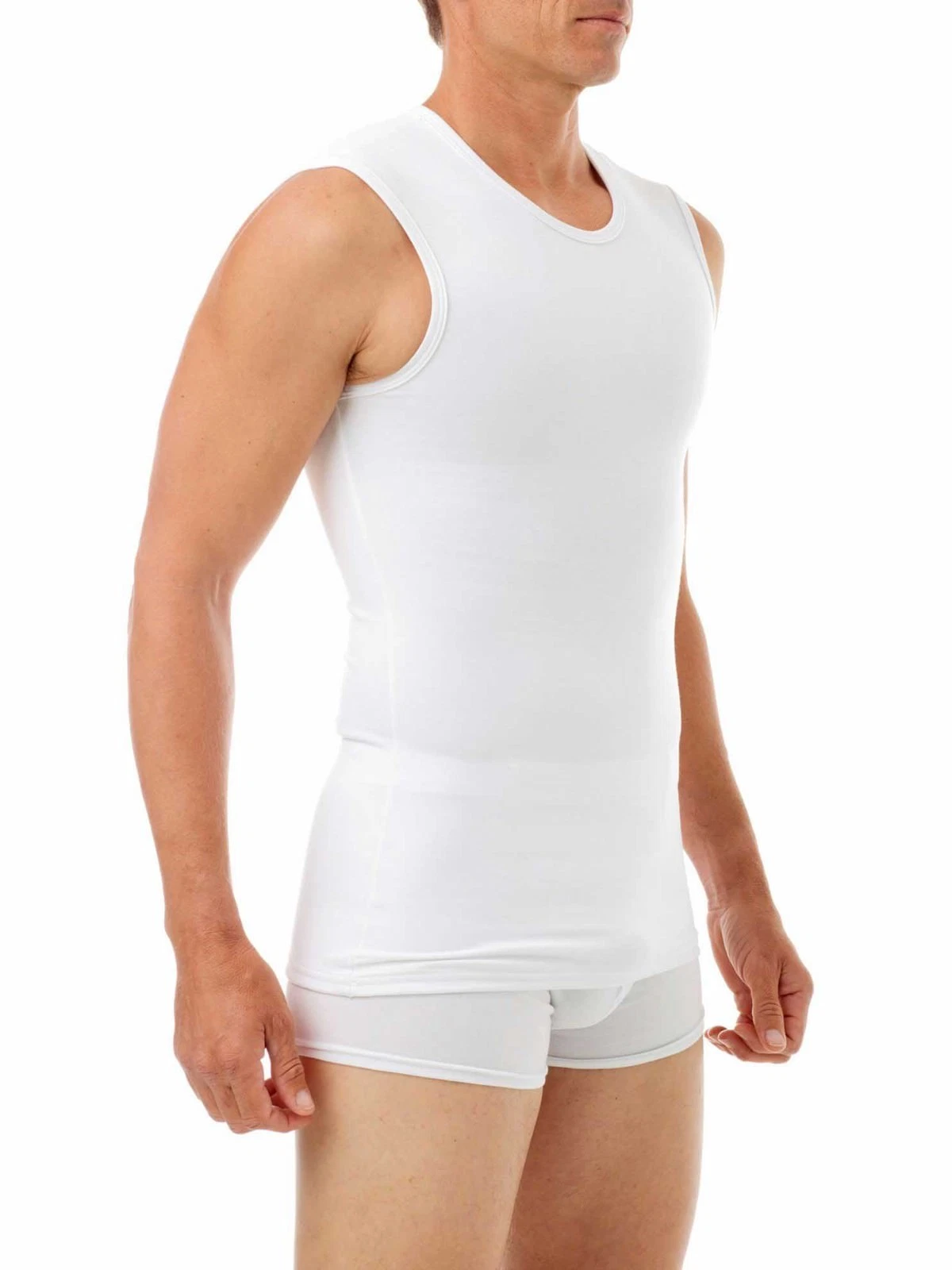MUSCLE SHIRT MEDIUM to LIGHT COMPRESSION COTTON SPANDEX MADE IN USA #594
Opens in a new window or ta