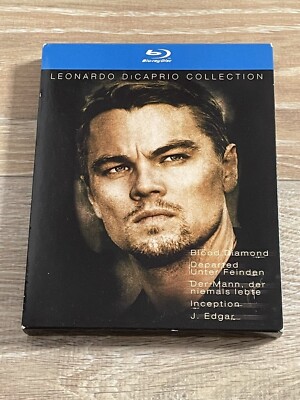 Leonardo Di Caprio Collection 5 Filme Blu Ray Box B.Diamond Departed Inception