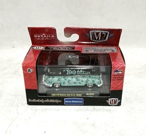 M2 Machines 1/64 VW Microbus Deluxe U.S.A. Model 1959 - Da Big Kahuna - Picture 1 of 1