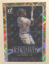 2021 Donruss Luis Robert Trending Diamond Gold /999. #TR9
