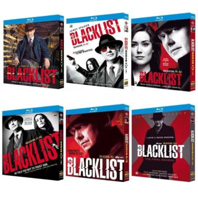 BD The Blacklist Season 1-10 (2023) Complete TV series lan-ray 22-Disc New Box