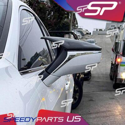 #ad #ad M Style Carbon Fiber Mirror Caps Covers for Lexus IS IS300 IS350 IS500 2021 2025 $83.99