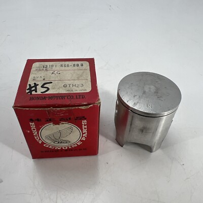 Oldtimer Honda CR125 1985-86 STD OEM Honda Kolben Pt.no 13101-KA6-000 #5 #P4