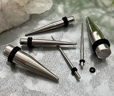 PAIR Steel Straight Tapers Expanders Stretchers Tunnels Plugs Gauges (p145)