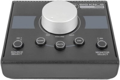 Mackie Big Knob Passive Studio Monitor Controller (Limited-Edition Black)