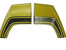 Used 73 Mustang Fastback Quarter Panel Rear Extensions Original Pair