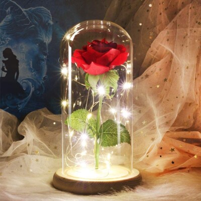 Rose Forever Light Enchanted Galaxy LED Rose Valentine's Day Eternal LED Rose