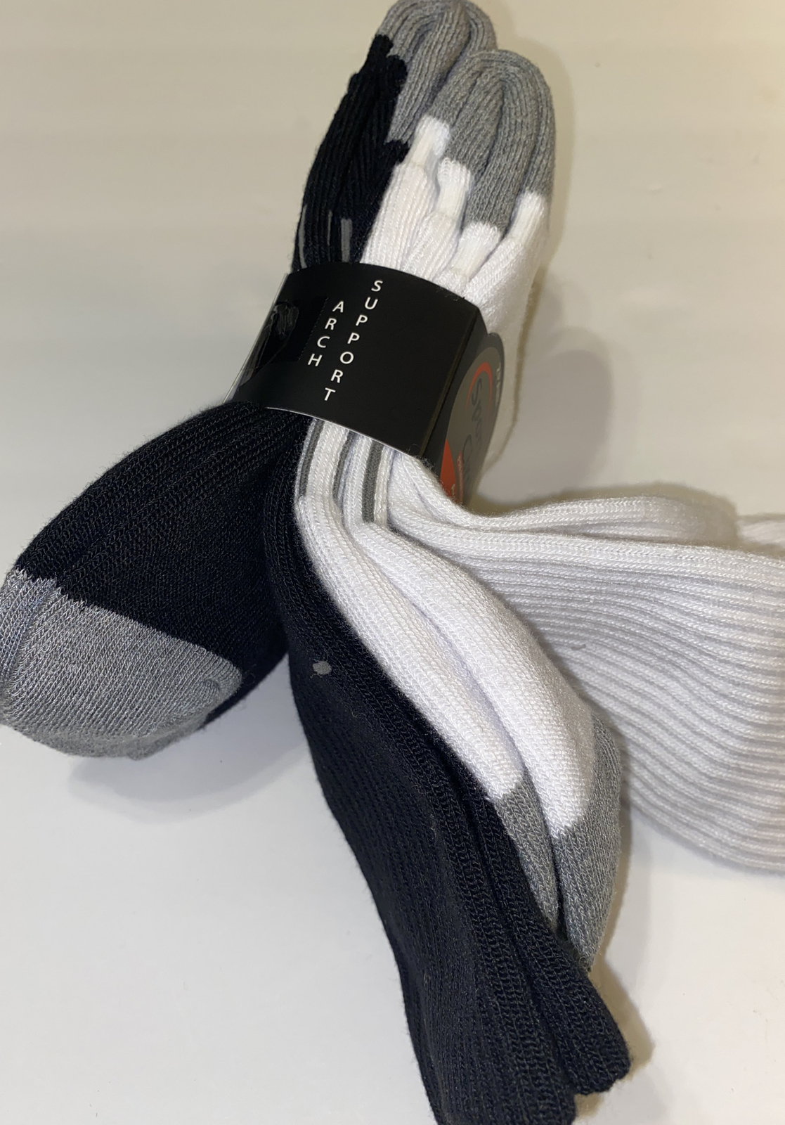 SAOLA Suola cuscino da uomo 2 paia in cotone smerigliato umidità taglia 10 13 nuova