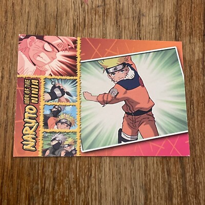 2006 Naruto Way Of The Ninja Trading Card Promo Card PW-1 Inkworks