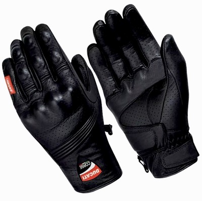 Ducati Corse Motorcycle Motorbike Racing Leather Gloves Ducati Riding Gloves