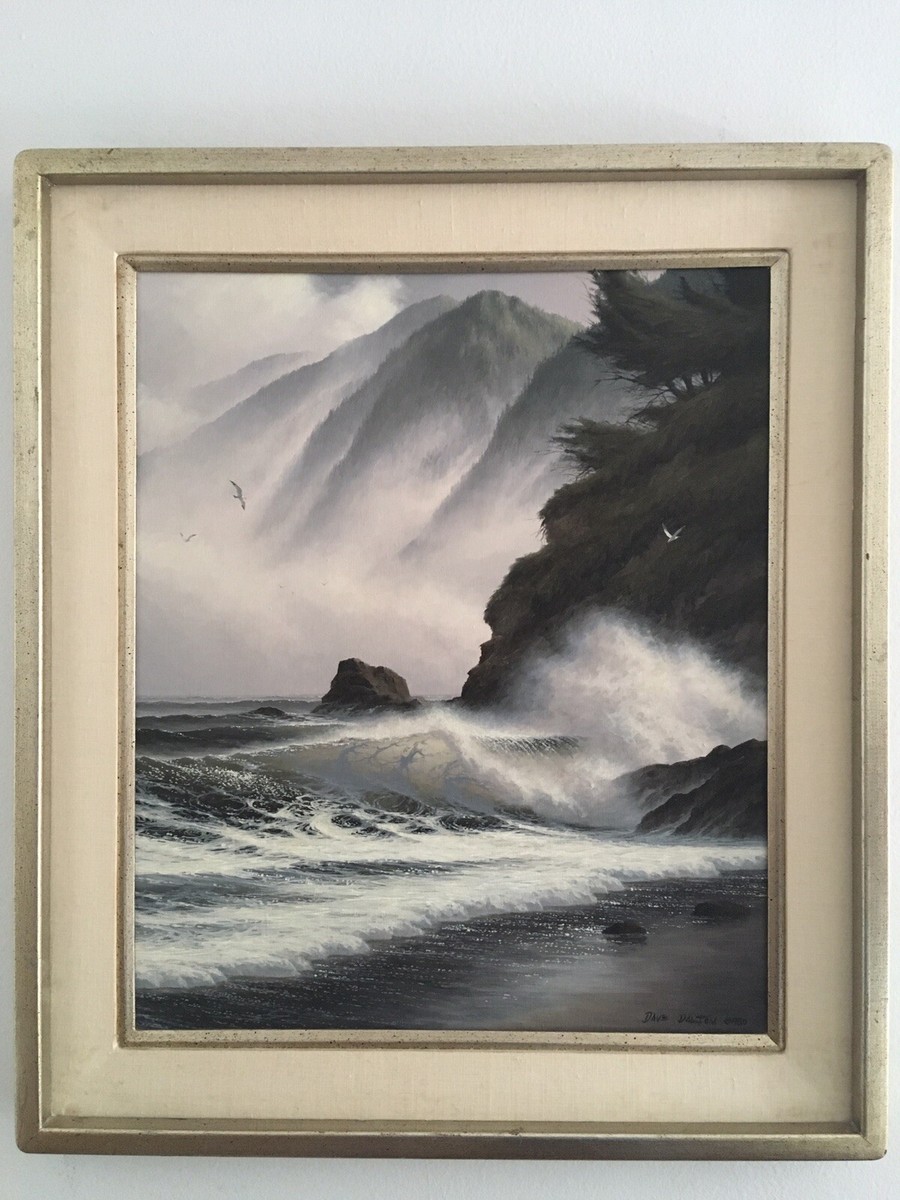 Dave (David) Dalton (American, 1952-) “ DRIFTING FOG “ oil on