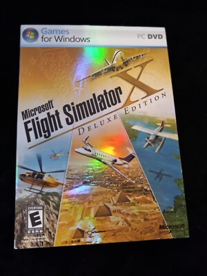 Microsoft Flight Simulator Deluxe Edition Pc Dvd Games For Windows