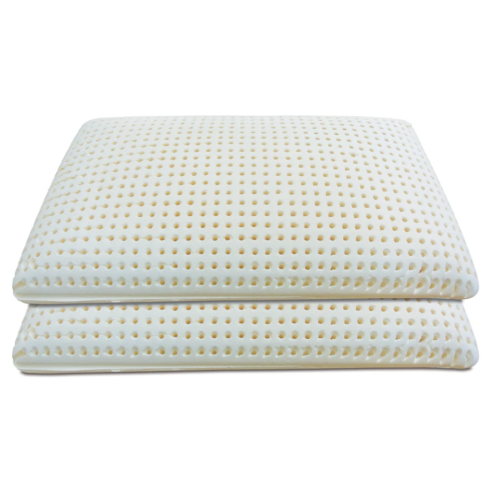 Coppia Cuscini in Lattice Guanciali Saponetta Antiacaro Anallergici Sfoderabili - Immagine 3 di 4