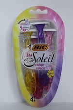 Bic Miss SOLEIL Razor-  3 Blades per Razor, 4...