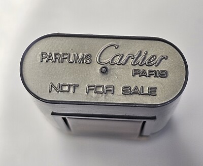 VINTAGE SANTOS de CARTIER PARIS 4ml MINI PERFUME * GREY FLACON | eBay