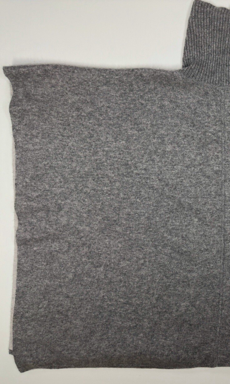 SofiaCashmere 100% Cashmere Light Grey Turtleneck… - image 7