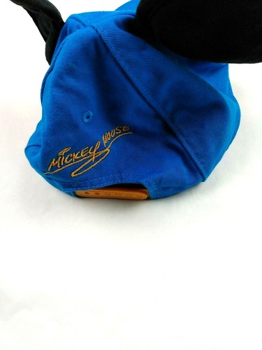 Disney Parks Toddler Hat Baseball Cap Mickey Mouse Sunglasses holder hat Blue - Picture 3 of 6