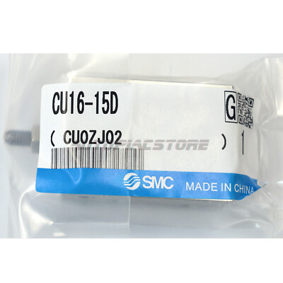 SMC CU16-15D Free Mount Cylinder Double Acting Single Rod Stroke 0.55mm 1PCS