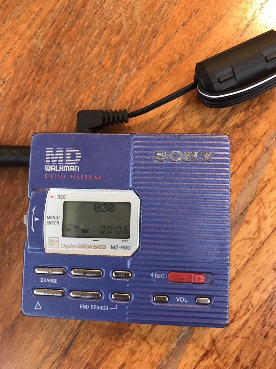 SONY MD WALKMAN ソニー MDウォークマン 縮ん MZ-R90 SONY MD WALKMAN ソニー MDウォークマン 縮ん MZ-R90