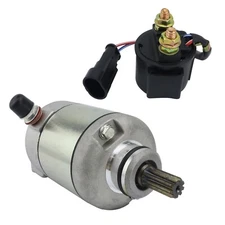 Starter Motor & Solenoid Relay for Polaris Outlaw 525 2007-2011 19620 4011801