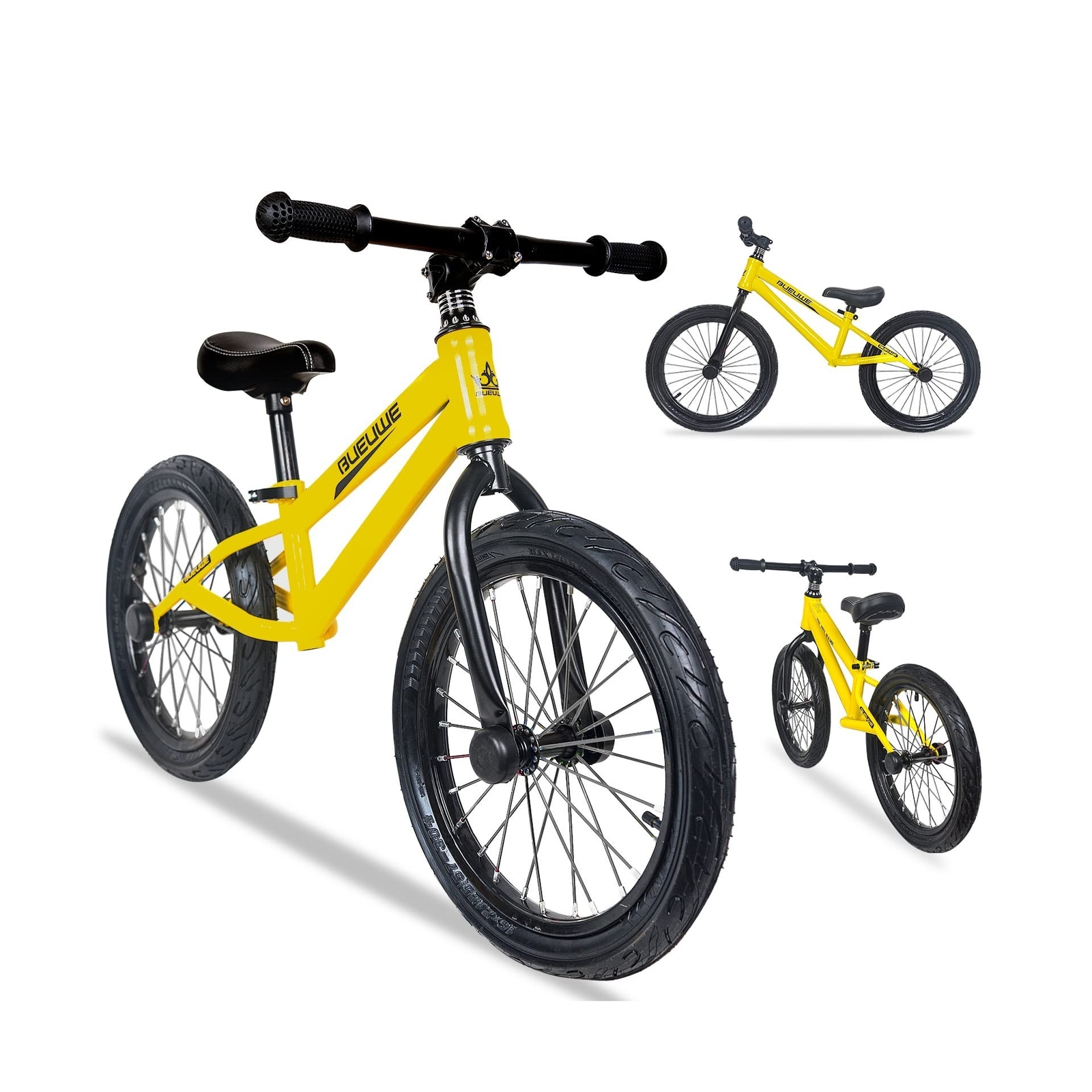 GASLIKE Balance Bike 16 Inch for Big Kids Aged 4, 5, 6, 7, and 8 Years