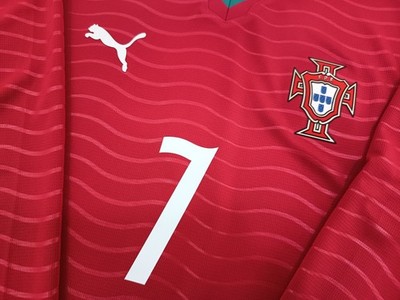 Puma Portugal Long Sleeve 2026 World Cup Ronaldo #7 Jersey (US M