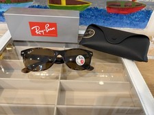 Ray-Ban 2132 New Wayfarer Tortoise/Brown Polarized Lenses Size 55-18/145