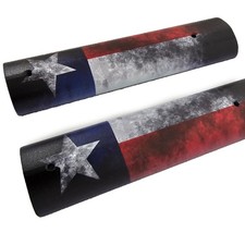 Riot Balls 6 Inch Picatinny Rail Covers, CNC Aluminum Low-Profile Panels, Texas