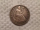 1854 O Seated Liberty Half Dollar with Arrows Extra Nice Condition